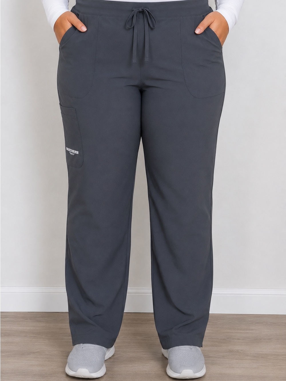 Skechers by Barco Scrub Pants – Size XL – Pewter/Charcoal Gray
